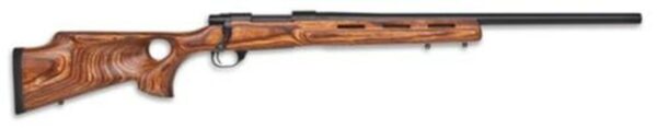 Howa Classic Thumbhole Varminter .243 Winchester 24" Heavy Barrel Blue Finish Laminate Nutmeg Thumbhole Stock 5rds
