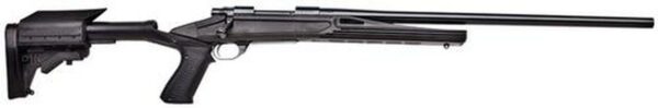 Howa Axiom Varminter Bolt 204 Ruger 24" HB Black Adjustable Poly Stock Blued
