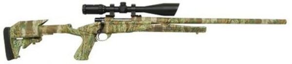 Howa/Axiom Varminter Package .22-250 24 Inch Heavy Barrel Axiom Stock 5 Rounds With 4-16X44mm Nighteater Riflescope Full Coverage Kings Desert Camouflage Finish
