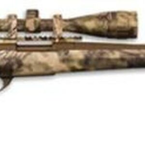 Legacy Hogue Kryptek AB Cerakote Package .270 Winchester 22" Standard Barrel Austrian Brown Cerakote Finish Synthetic Stock Kryptek Highlander Camouflage Finish With Gameking 4-16x44mm Riflescope