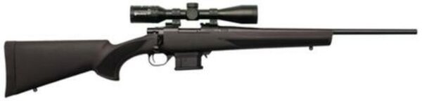 Howa Mini Action/Panamax Package .222 Remington 20" Lightweight Blued Barrel Black Synthetic Stock Nikko Stirling Panamax 3-9x40mm Riflescope 10rd