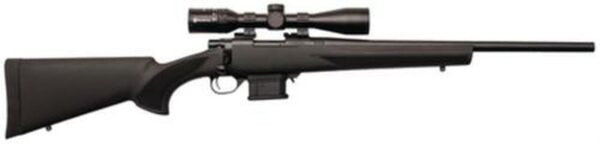 Howa Mini Action/Panamax Package .222 Remington 20" Heavy Blued Barrel Black Synthetic Stock Nikko Stirling Panamax 3-9x40mm Riflescope 10rd