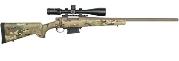 Howa Multicam Cerakote Rifle 6.5 Creedmoor 24" Threaded Barrel