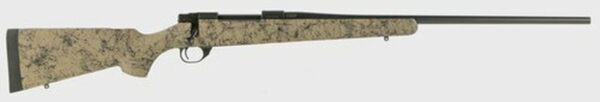 Howa HS Precision Rifle Bolt 7mm Rem Mag 24" Barrel, Synthetic HS Precision Tan, Black Web Stock Black, 3rd