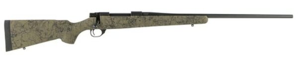 Howa HS Precision 6.5 Creedmoor, 22" Barrel, Synthetic Green, Black HS Precision Web Stock, Black, 4rd