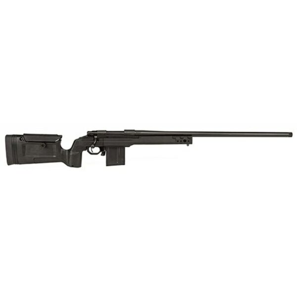 Howa Bravo Rifle 308 Win, KRG Bravo Chassis, AICS MAG 20 #6 Threaded 5/8"X24 1-10", Black, 10rd