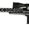Howa 1500, Bolt Action Rifle, 308 Winchester, 24" Heavy Threaded Barrel, Black, Gray & White American Flag Finish, Polymer Stock, Right Hand, Bipod, 10rd Mag, 4X16-50 Scope Included
