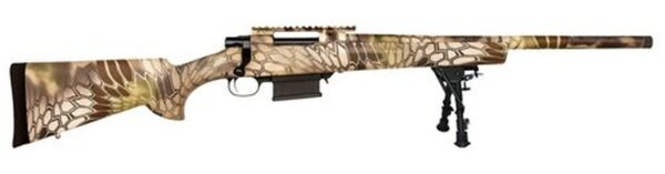 Howa Kryptek Highlander Full DIP 6.5 Creedmoor 24" Barrel Dipped Stock, MAG Kit, 20 MOA Base, Bipod
