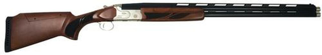 Legacy Pointer Clays Over/Under 12 Ga, 28", 3" Chamber, Turkish Walnut Stock, Silver Receiver