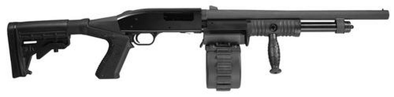 Maverick Adaptive Tactical Sidewinder Mav 88 Pump 12ga 18.5" 2.75" 10 Rd Drum