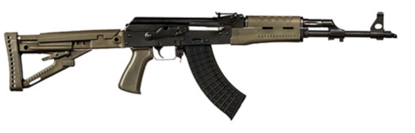 Zastava ZPAPM70 7.62x39, Stamped Receiver, 16" Barrel, OD Green, 30rd