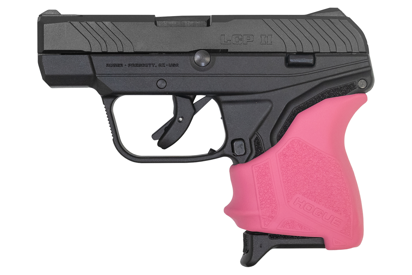 LCP II 380 Auto Carry Conceal Pistol TALO Exclusive with Pink Hogue Grip Sleeve - Firearms | The Gun Shop