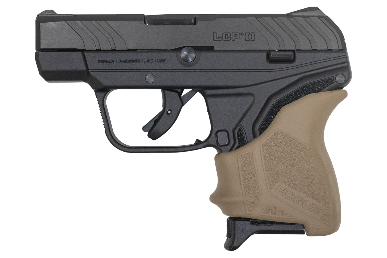 LCP II 380 ACP Carry Conceal Pistol TALO Exclusive with FDE Hogue Slip On Grip - Firearms | The Gun Shop