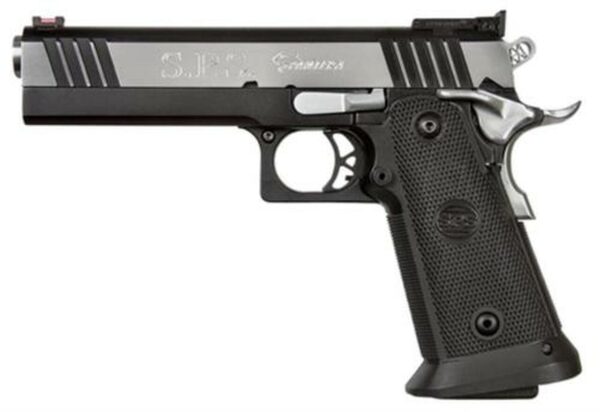 SPS Pantera 9mm, 5" Barrel, 21rd, Black Polymer Frame, Chrome Slide