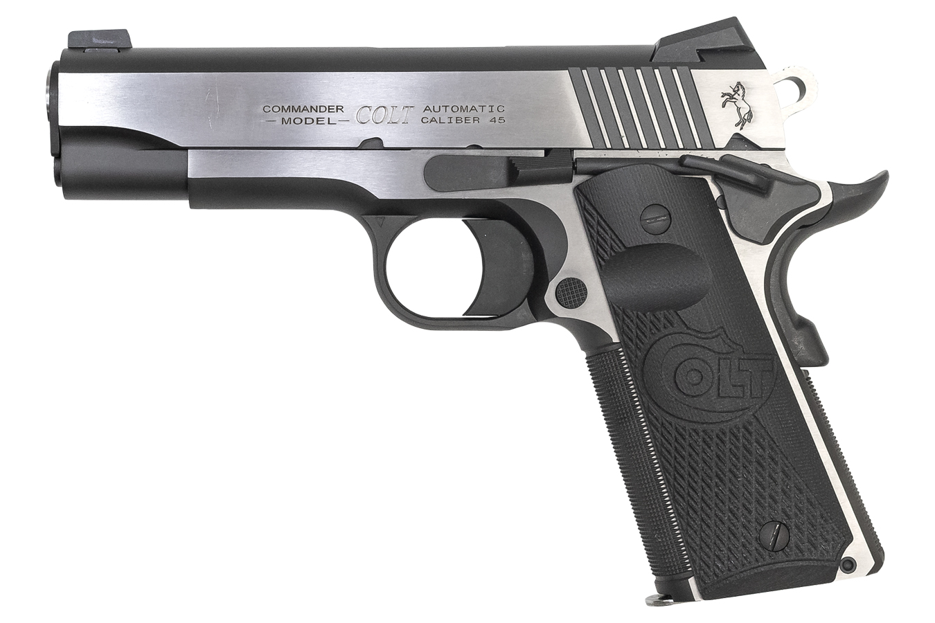 1911 Combat Elite Commander 45 ACP Two-Tone Pistol - Firearms | The Gun Shop