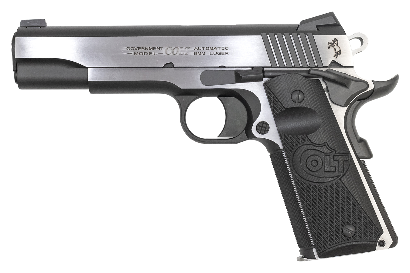 1911 Combat Elite Government 9mm Two-Tone Pistol - Firearms | The Gun Shop