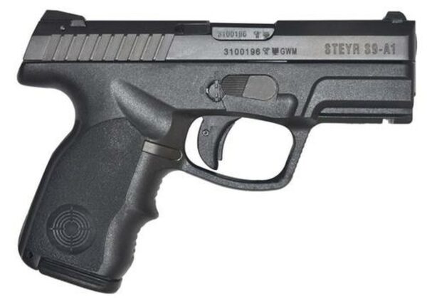 Steyr S9-A1 Double 9mm, 3.6", Black Polymer Grip, 10rd