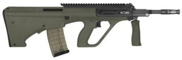 Steyr AUG A3 M1, .223/5.56, 16", 30rd, Extended Rail, Green Synthetic Stock