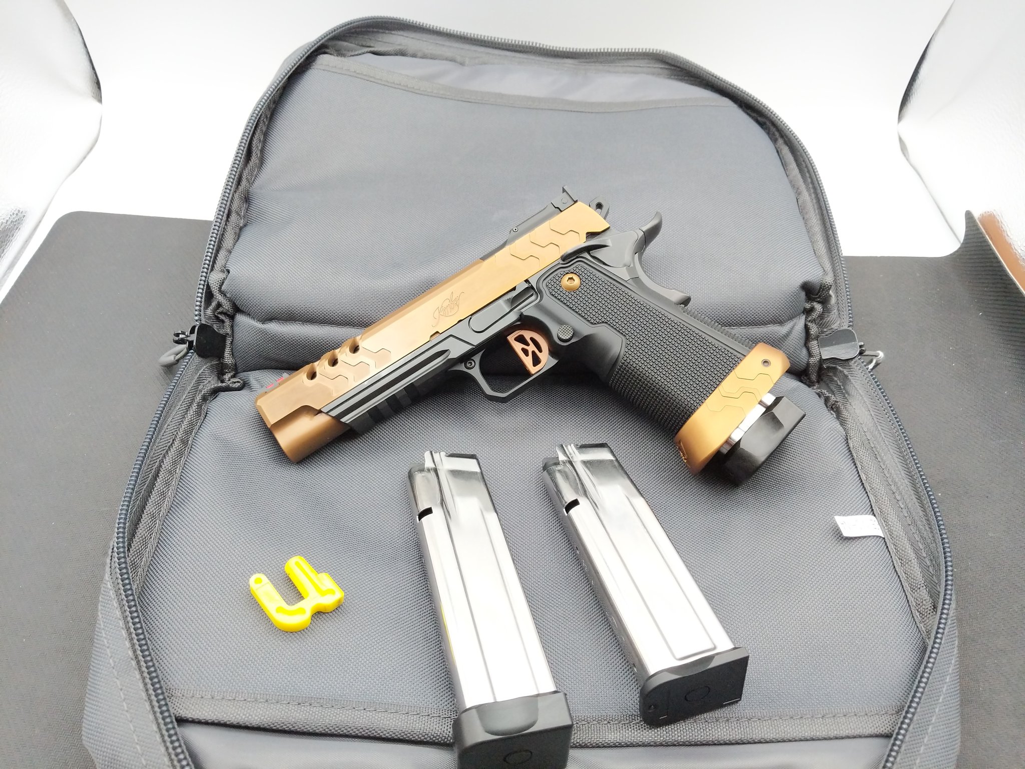 Kimber 2k11 Target 9mm Luger (9x19 Para) 5" Barrel 20 Rounds Black And Bronze - HANDGUNS>SEMI AUTO | The Gun Shop