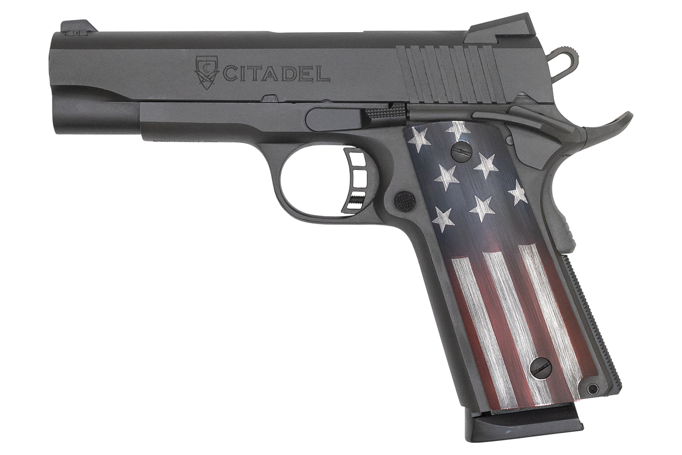 1911-A1 Commander 9mm Mid-Size Pistol with USA Flag Grips - Firearms | The Gun Shop