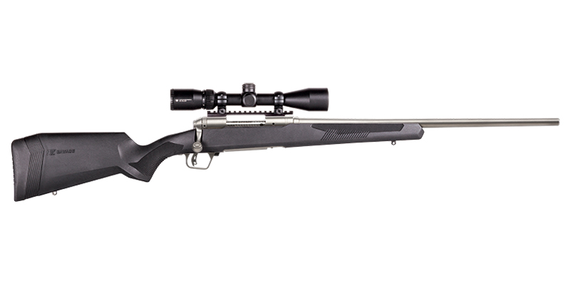 110 Apex Storm XP 6.5 Creedmoor Bolt-Action Rifle with Stainless Barrel and Vortex Crossfire 3-9x40mm Riflescope