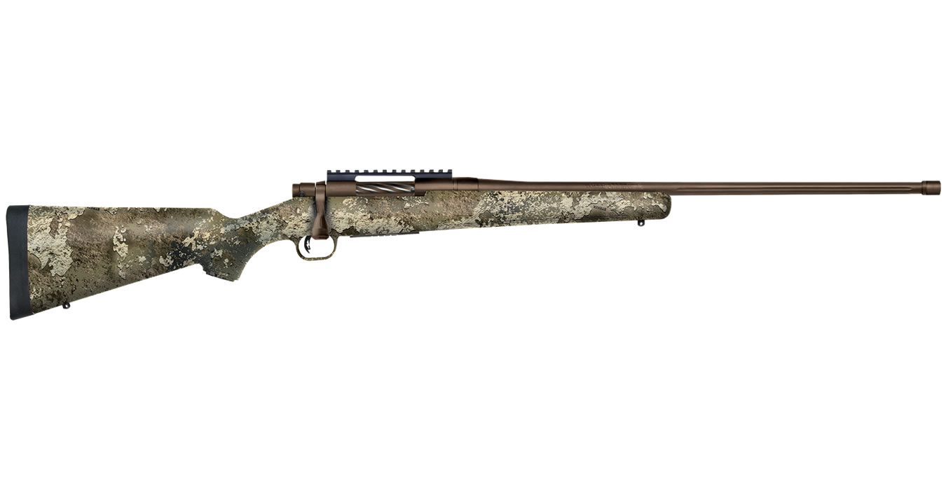 Patriot Predator 6.5 PRC Bolt-Action Rifle with Strata Camo Synthetic Stock and Cerakote Brown Barrel - Bolt-Action Rifles | The Gun Shop