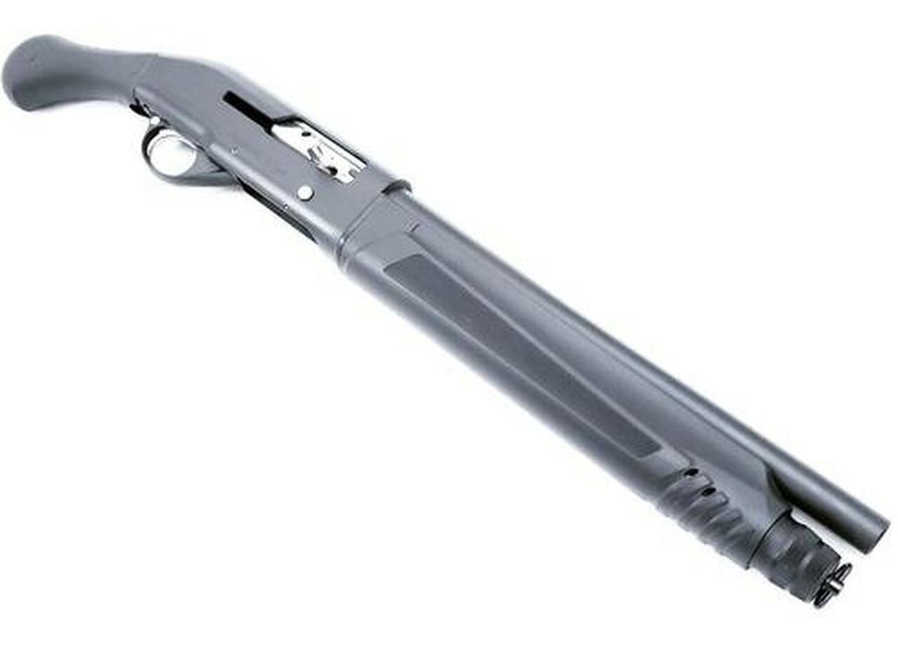 Black Aces Tactical Pro Series S Semi-Auto 12 Ga, 14" Barrel, Shockwave Stock, Black, 4rd