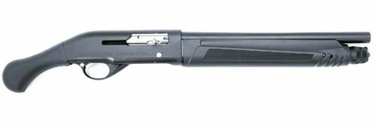 Black Aces Tactical Pro Series S Semi-Auto 12 Ga, 14" Barrel, Shockwave Stock, Black, 4rd