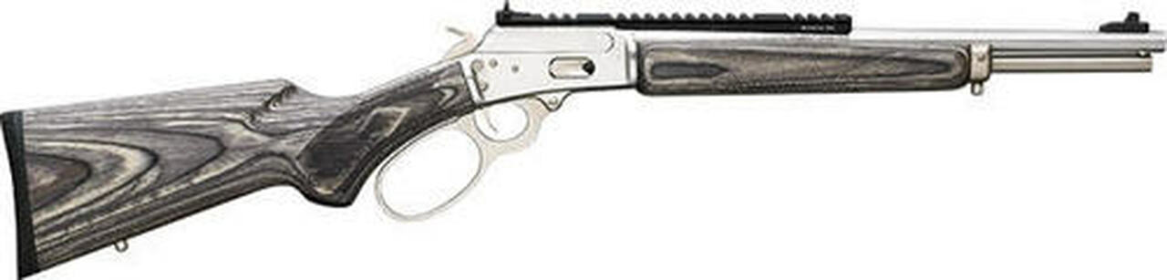 Marlin 1894 SBL Modern Lever Hunter MLH Custom Shop, 44Mag/44 Special 16" Barrel, Stainless Steel, Happy Trigger, Action Job