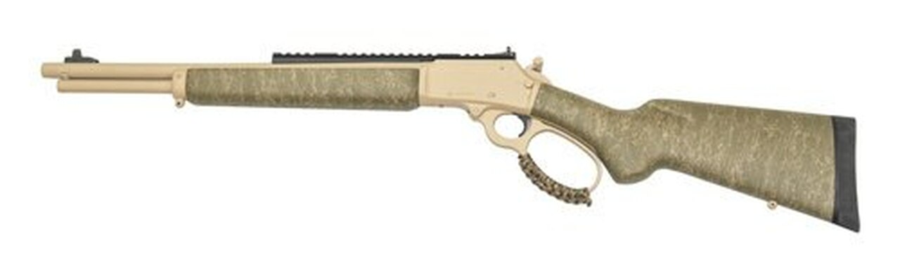 Marlin 1894 CSBL MLH Custom Shop 357/38Sp 16" Barrel Tan Cerakote, OD Green Stock, Action Tuned, Happy Trigger, Hard Case