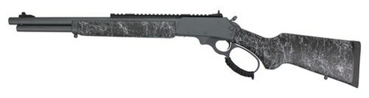 Marlin 1895 SBL Modern Lever Hunter MLH 45-70 18" Threaded Barrel, Sniper Gray Cerakote, Black Stock, Light Splatter XS Ghost Ring Sight