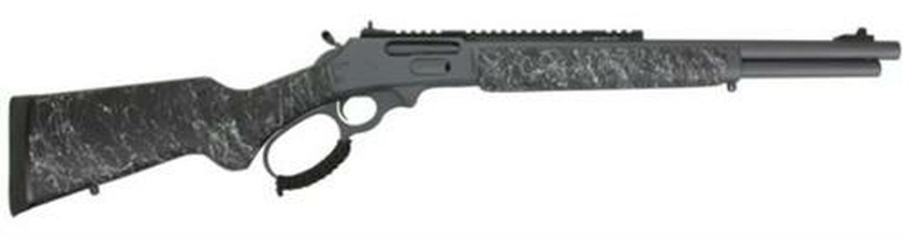 Marlin 1895 SBL Modern Lever Hunter MLH 45-70 18" Threaded Barrel, Sniper Gray Cerakote, Black Stock, Light Splatter XS Ghost Ring Sight