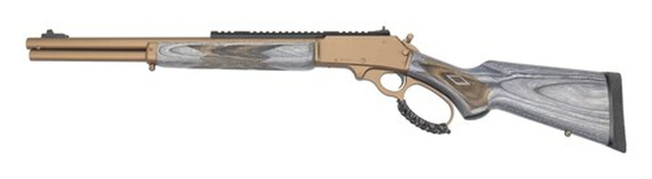 Marlin 1895 SBL Modern Lever Hunter MLH Custom Shop, .45-70, 18" Barrel, Bronze Cerakote, Happy Trigger, Action Job