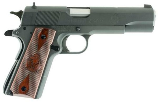 Springfield 1911 45 ACP, 5", Cocobolo Grip, Black Parkerized, 7rd