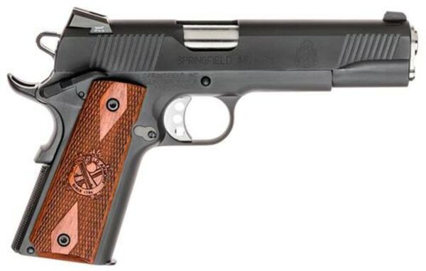 Springfield Loaded 1911, 45 ACP, 5", 7rd, Cocobolo Grips, 3-Dot Combat Tritium Sights