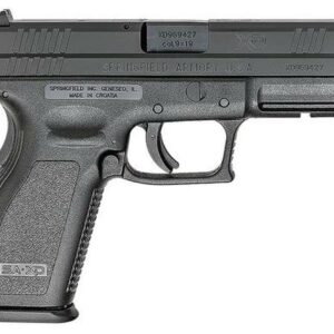 Springfield XD Pistol 9mm 4" Barrel Dovetail Sights Ultra Safety Assurance Action Trigger System Stainless Steel Slide Black Polymer Frame 10rds