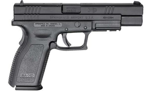 Springfield XD Tactical 9mm 5" Barrel Ultra Safety Assurance Action Trigger, 15 Rd Mag