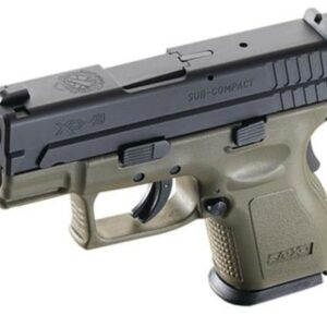 Springfield 9MM, 3" Barrel & Olive/Black Drab Finish