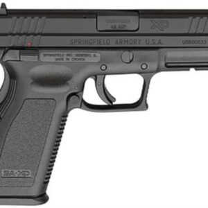 Springfield XD45 ACP, 5" Barrel, Extended Thumb Safety Black