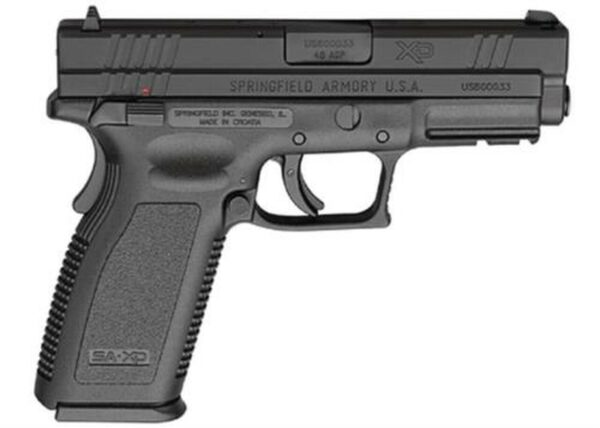 Springfield XD45 ACP, 5" Barrel, Extended Thumb Safety Black