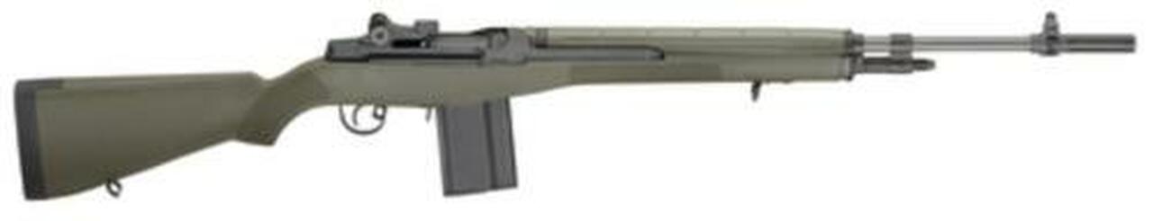 Springfield M1A Loaded *Ca Approved* Semi-Automatic .308, Green 10rd