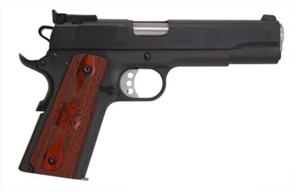 Springfield Model 1911-A1 Range Officer 9Mm 5 Inch Stainless Steel Barrel Blued Slide Low Profile Adjustable Sights 9 Round