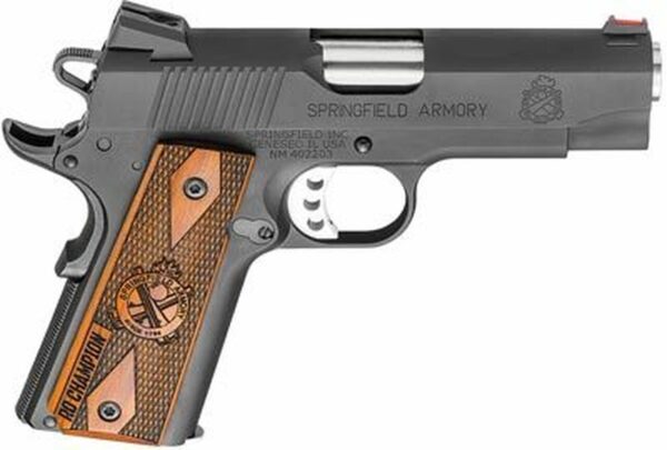 Springfield 1911 Champion Range Officer Pistol 45 ACP 4" Parkerized, 7rd