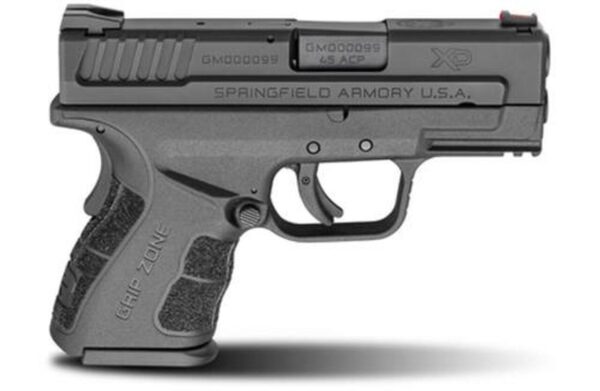 Springfield XD Mod.2 Sub-Compact 45 ACP, 3.3", 9+1rd, Black Melonite