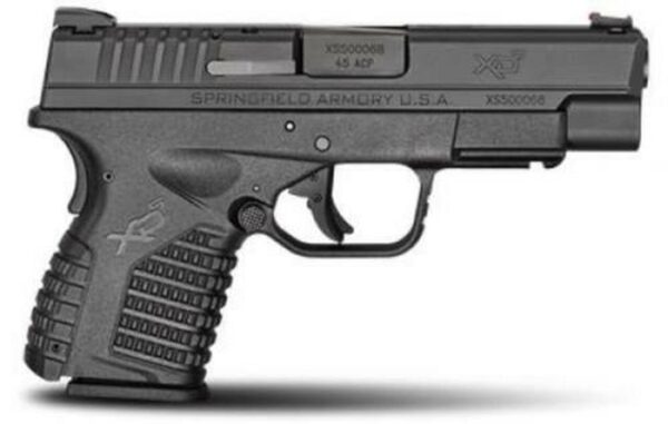 Springfield XDS 45 ACP 4" Barrel Black, Essentials Package 5rd & 6rd Mags