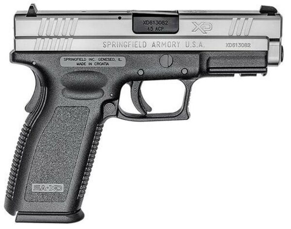 Springfield XD45 ACP 4" Barrel Dovetail Sights USA Trigger System SS Slide 13 Rd Mag