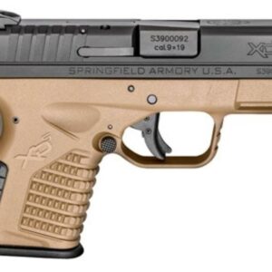 Springfield XD-S 9mm, 3.3", Flat Dark Earth, Essentials Package