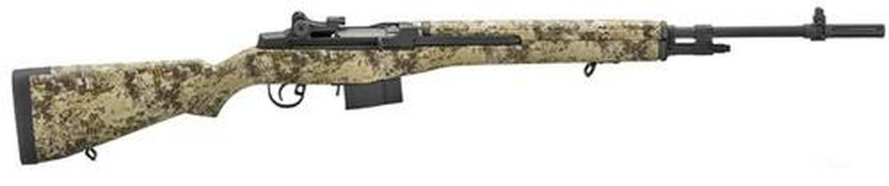 Springfield M1A 308 22" Barrel Hilander Camo Finish 5 Rd Mag