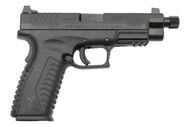 Springfield XDM 45 ACP, 5.28", 13rd, Threaded Barrel, Black