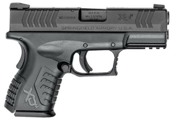 Springfield XDM Compact, .40 S&W, 3.8", 11rd, Black